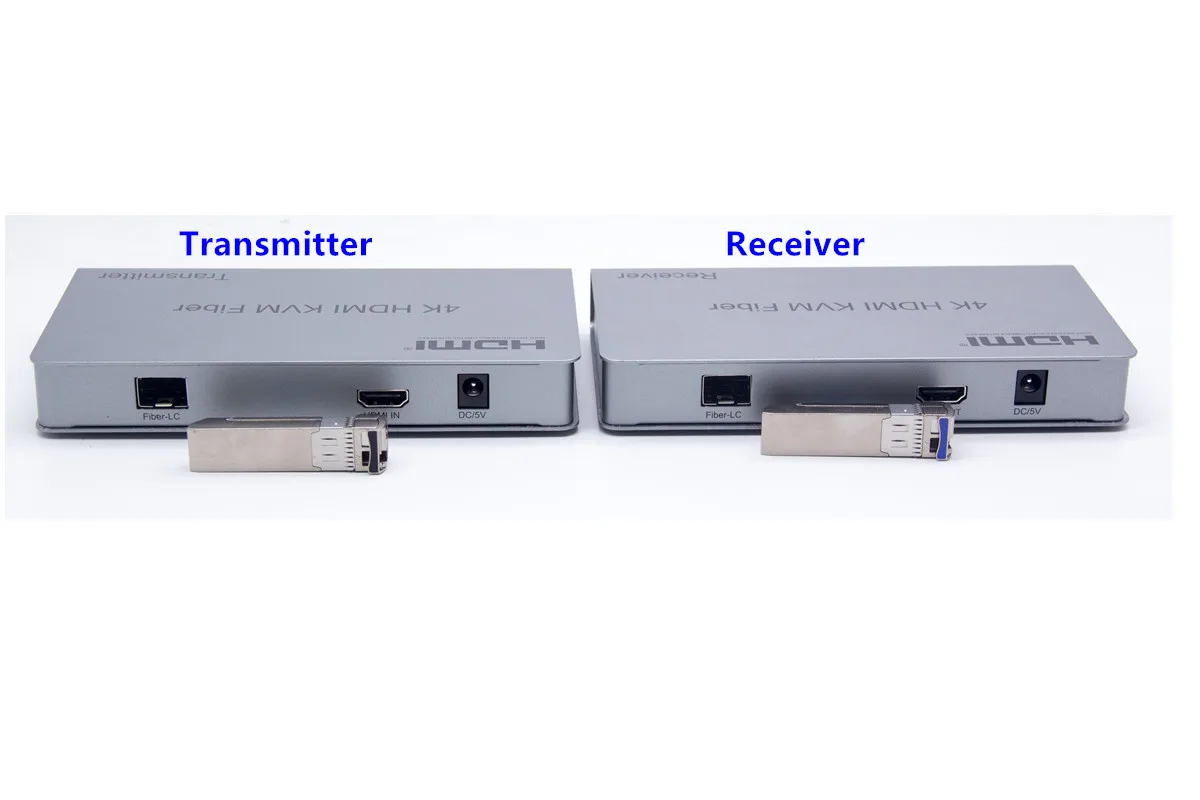 Новый 4K HDMI KVM удлинитель USB мышь/клавиатура расширение 10 км по сигнальному режиму