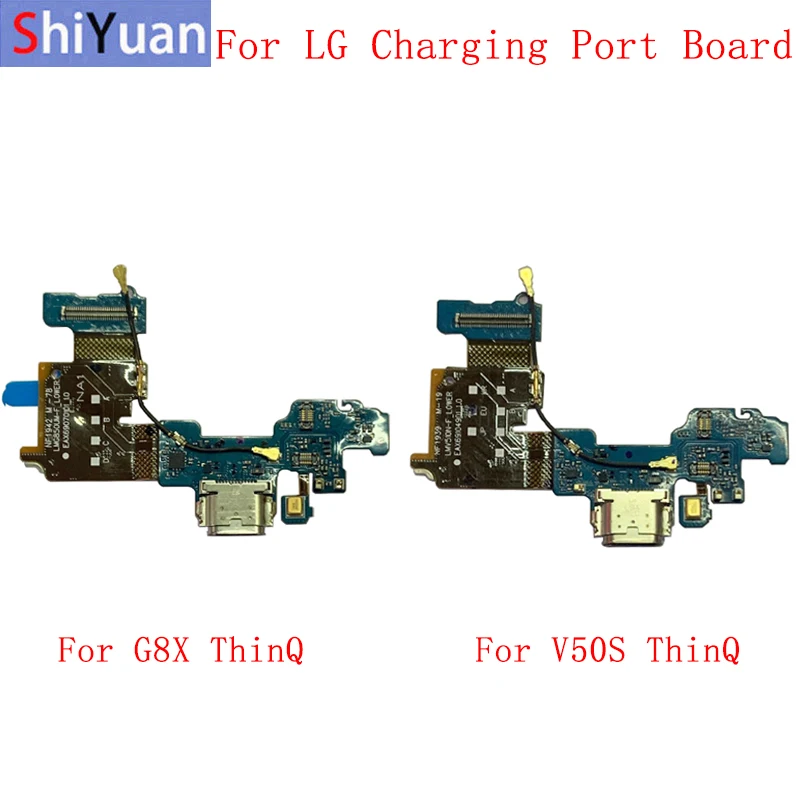 USB Lade Port Connector Board Teile Flex Kabel Für LG G8X V50S ThinQ Flex Kabel Ersatz Teil