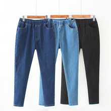Pantalones Pantalones vaqueros vintage ajustados de cintura alta para mujer...