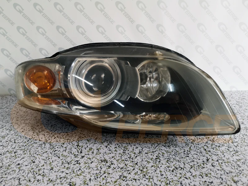 Для Audi A4 S4 RS4 2005 2006 2007 2008 2009 ксеноновая фара RF Bluetooth контроллер многоцветный ультра яркий RGB светодиодный ангельские глазки