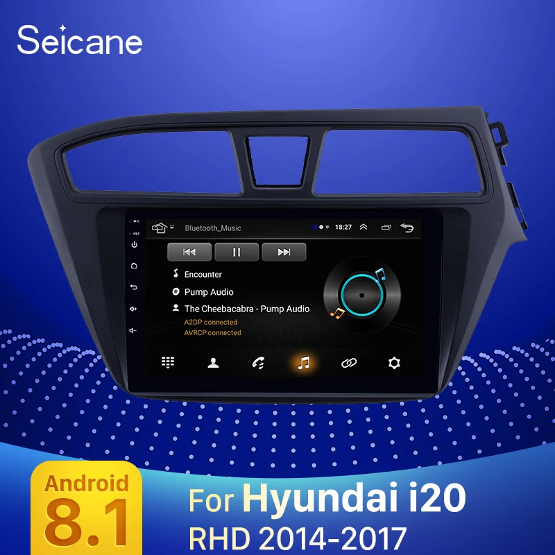 Seicane Android 8 1 2DIN автомобильный головное устройство радио аудио GPS мультимедийный