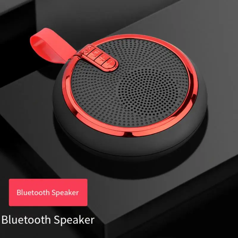 

Portable Bluetooth-compatibl Wireless Speaker Mini Outdoor Loudspeaker Wireless Column 3D Stereo Music Surround Bass Box Colour