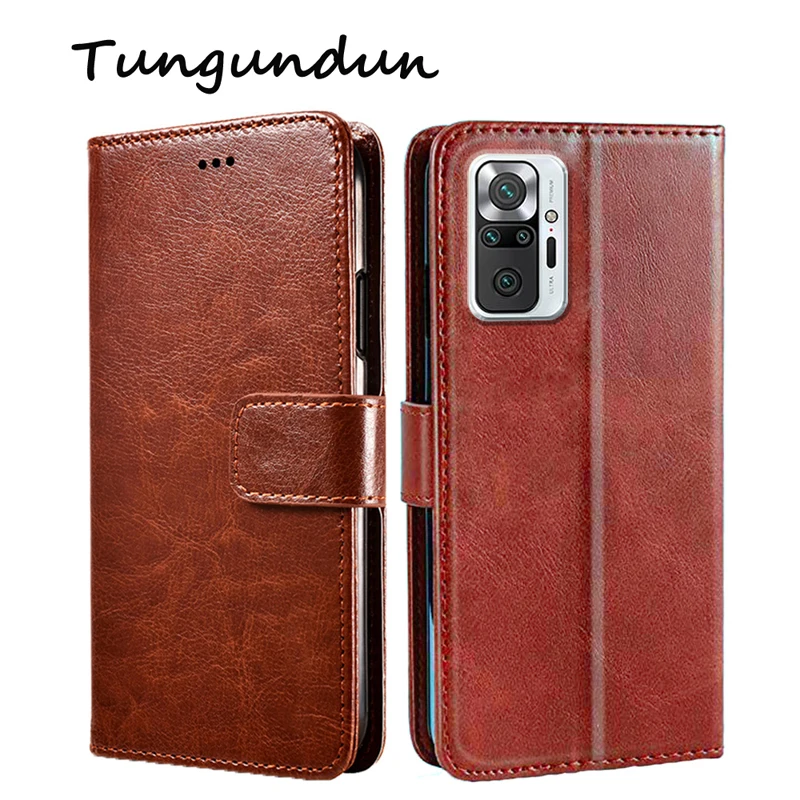 Чехол для Xiaomi Redmi Note10Pro защитный чехол из искусственной кожи телефона Note 10 с