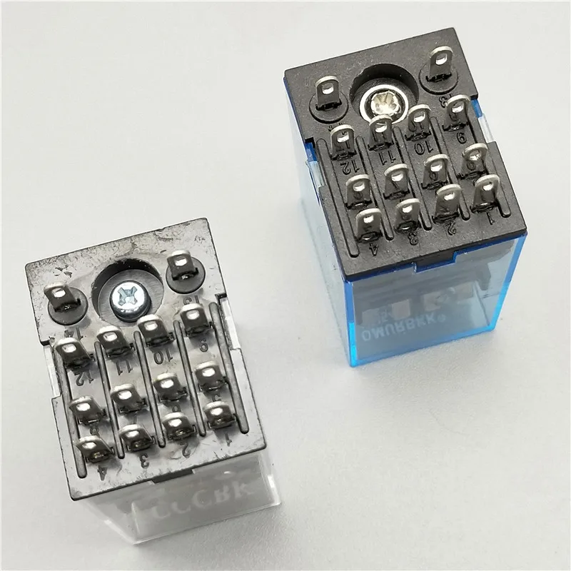 1 шт. MY4NJ электронное Микро Мини электромагнитное реле 5A 14PIN катушка 4DPDT с цоколем
