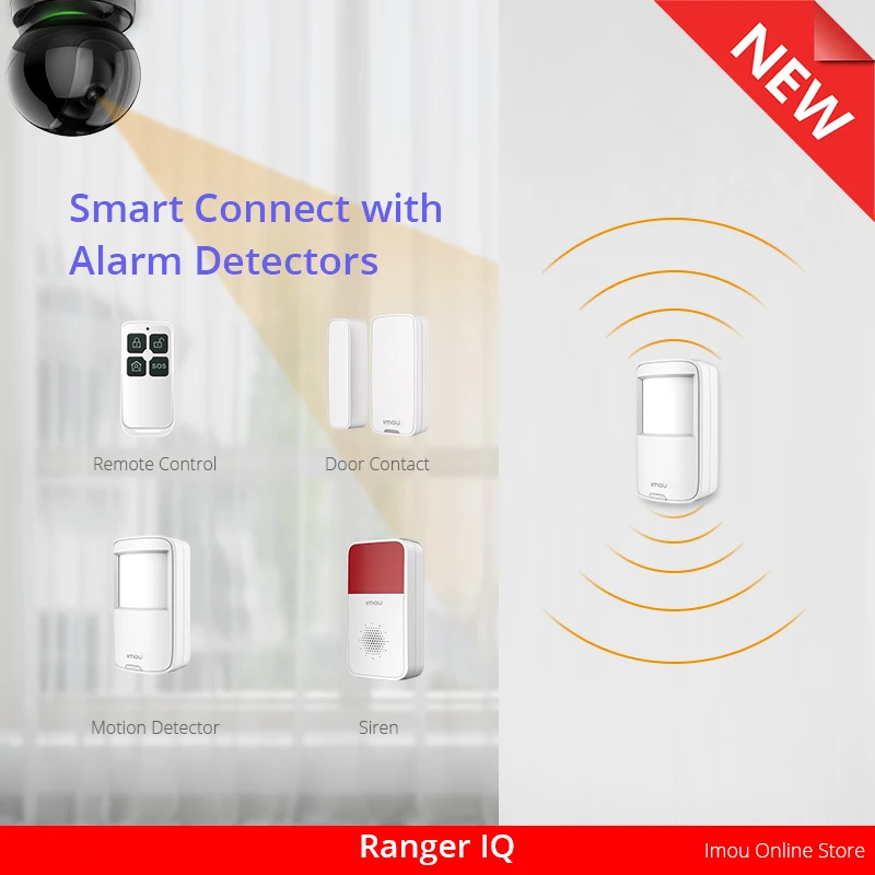 Dahua Imou Ranger IQ WIFI камера все подключенный AI шлюз IPC умное подключение к датчикам