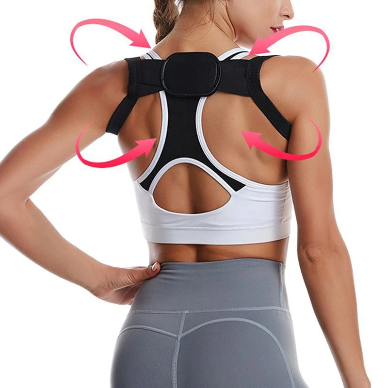 

omfortable Back Support Braces Chest Belt Female Adult Kids Invisible Correction Anti-kyphosis Correction Belt Hot