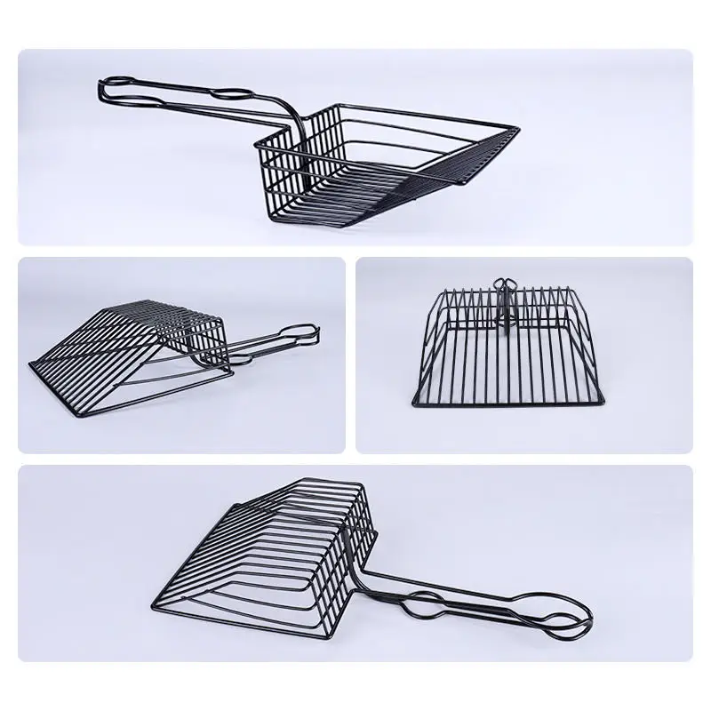 Прочный прибор для уборки кошек и собак из нержавеющей стали уютная ложка