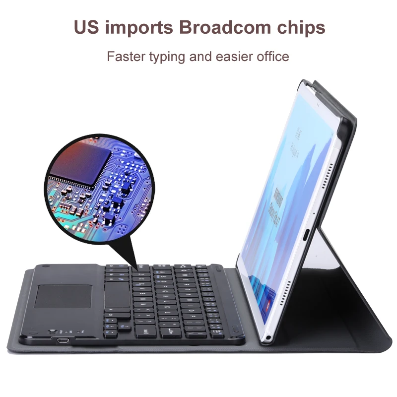 for huawei matepad pro 5g 10 8 keyboard case for huawei honor pad v6 10 4 touchpad bluetooth keyboard case cover free global shipping