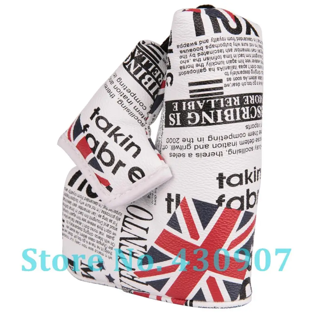 Новинка 1 шт. флаг Великобритании клюшка для гольфа крышка головы лезвие с мини