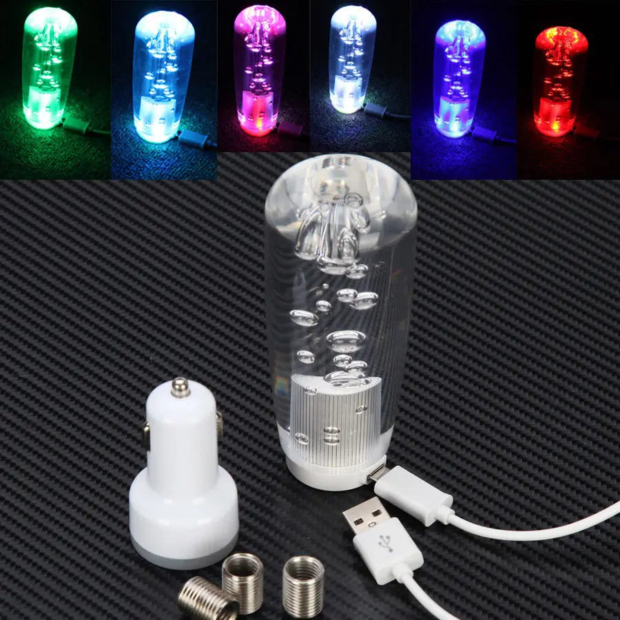 Posbay 100 мм Кристальный пузырь универсальная ручная ручка переключения рулевого