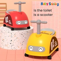 baby toilet with cleaning brush children potty toilet training seat boy girl urinal plastic home pu and pvc cushion 1 6 years