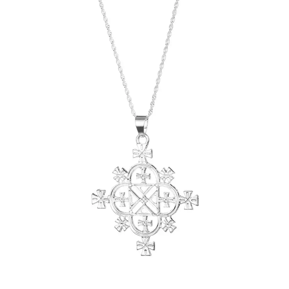 Женское колье с подвеской в виде эфиопского Креста|Подвески| |