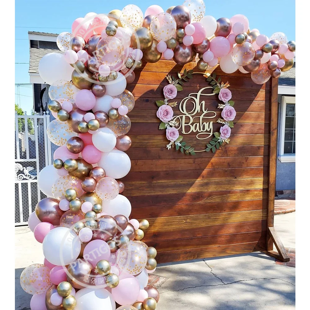 Надувные шары 167 шт. шар цвета розового золота арочный комплект розовые белые