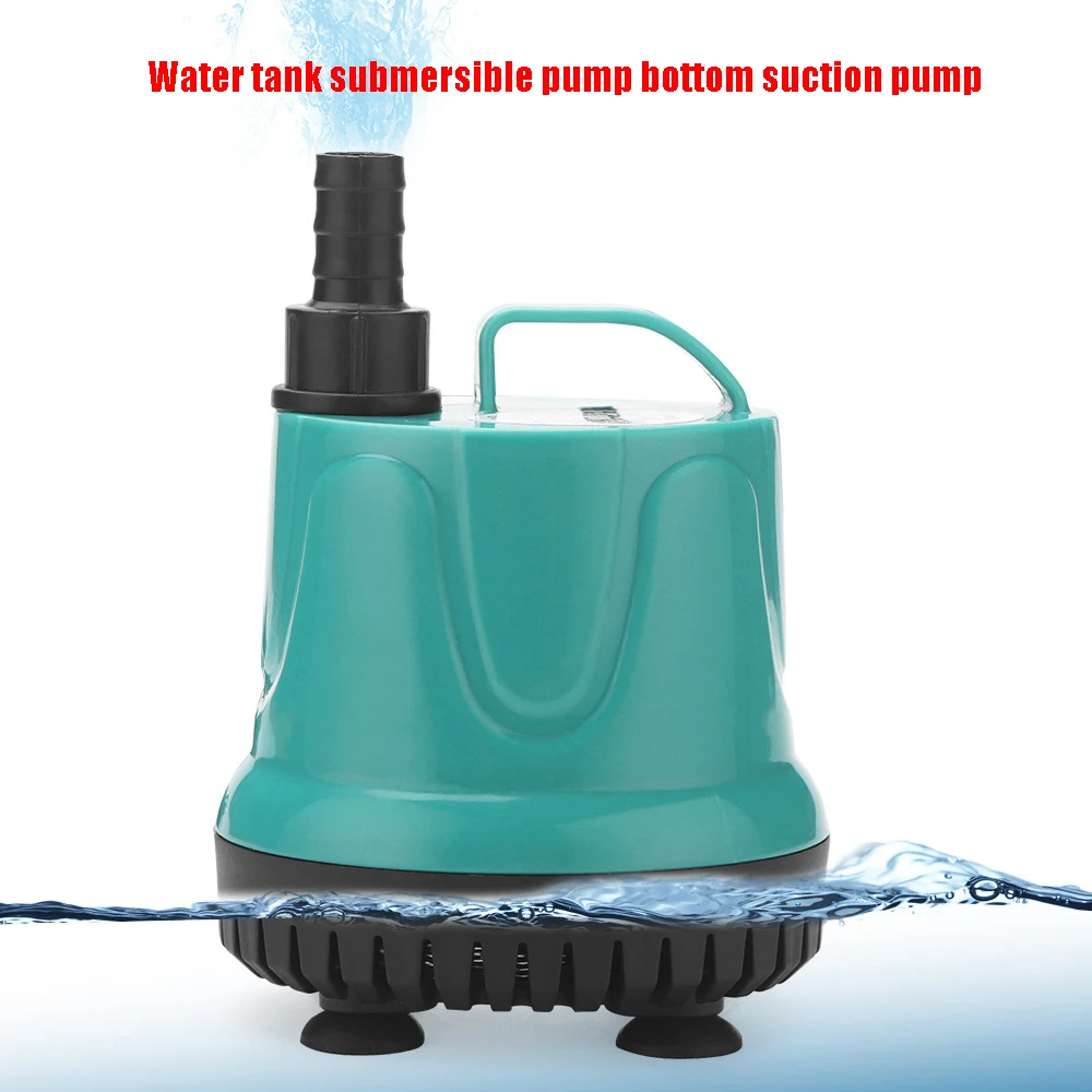 

Fish Tank Submersible Pump 360° Bottom Suction Aquarium Bottom Filter Silent Suction Bottom Suction Pump European Standard