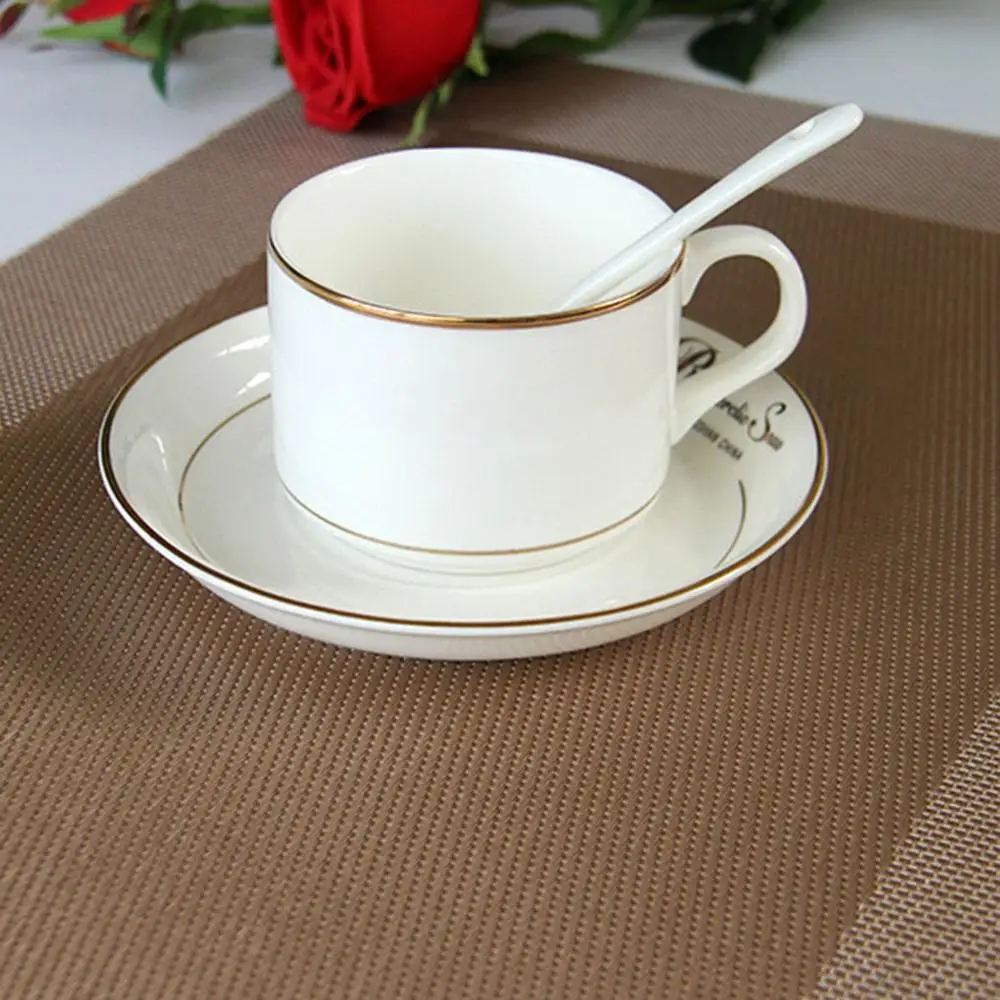 1 шт. Западный коврик из ПВХ для еды Европейский стола чашек Coaster изоляции