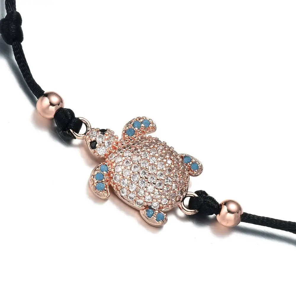 Браслет-талисман Морская Черепаха для мужчин и женщин Шарм-браслет с кубиками