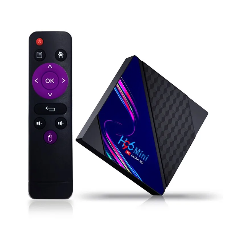 Оригинальная Смарт ТВ приставка H96 Mini V8 RK3228A 2 ГБ 16 Android 10 0 4K для Youtube Media Player TVBOX TV Set