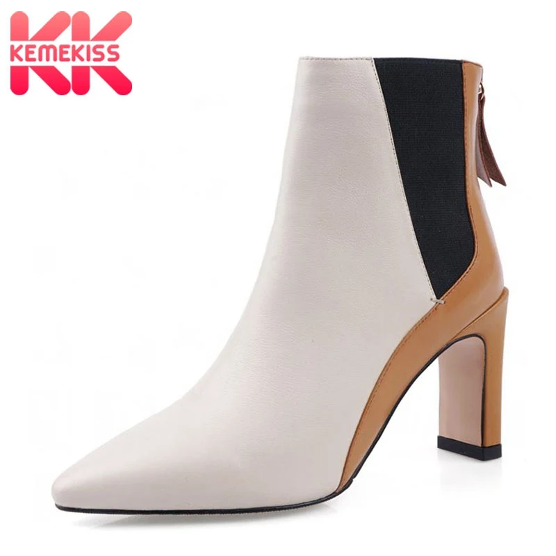 Женские ботильоны из натуральной кожи на тонком каблуке размеры 34-39 | Обувь