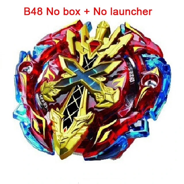 Bey Bay Burst B-148 Tianguo Tianma Flash Tyrants Вихрь гироскоп игрушки Металл fusion спиннинг Топы игрушки - Цвет: B48no launcher