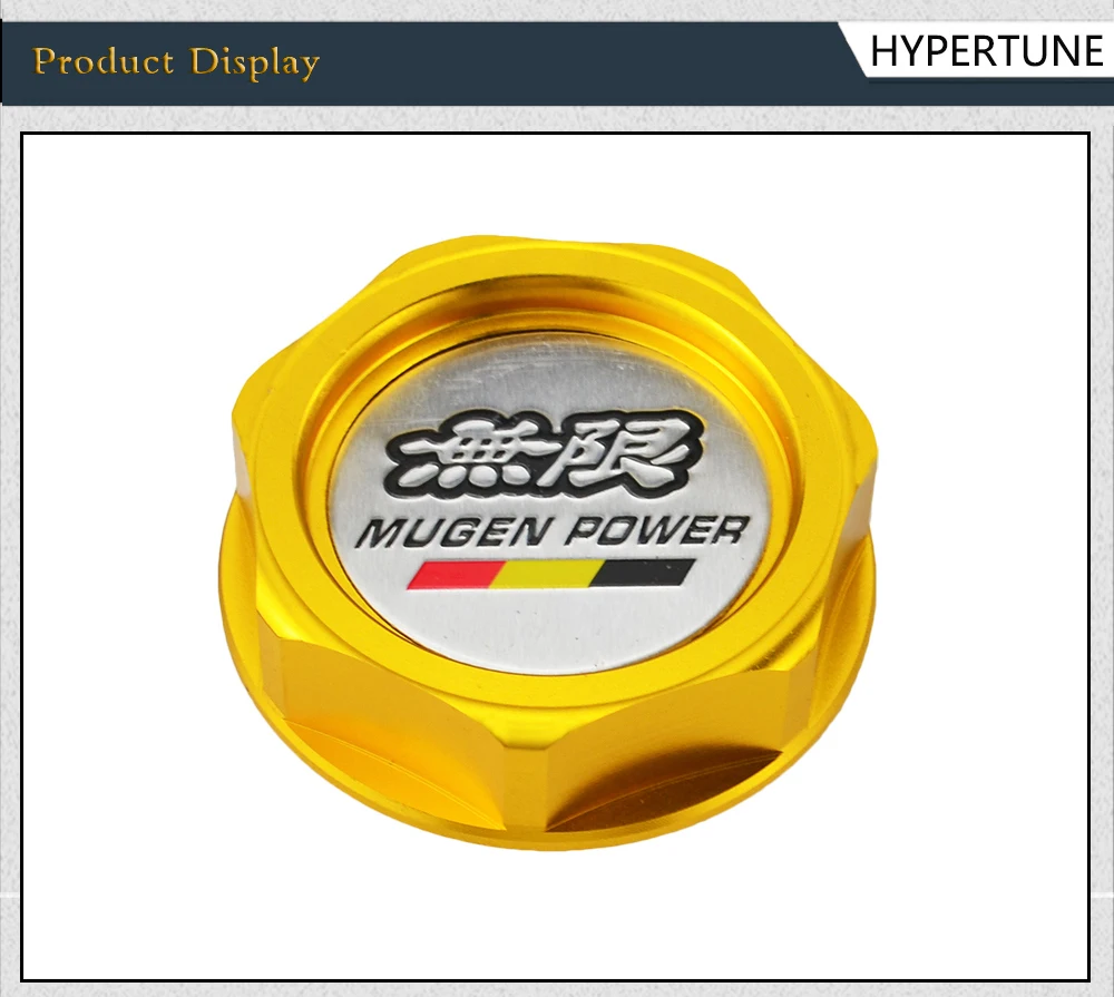 Hypertune-Mugen power Racing масляный колпачок масляный топливный фильтр гоночный бак двигателя крышка Крышка для HONDA B серии HT6316