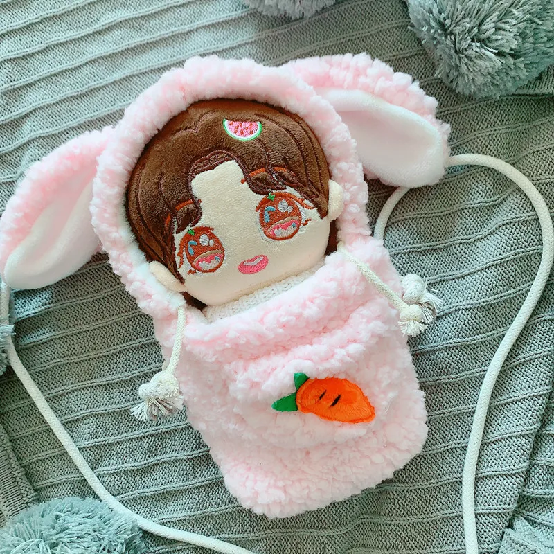 Бесплатная доставка аксессуары для кукол 20 см Корейская звезда плюшевая сумка