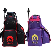 horse riding bag accessories equestrian knight horse shoes boots backpack horse rider horseback large capacity bags equipment