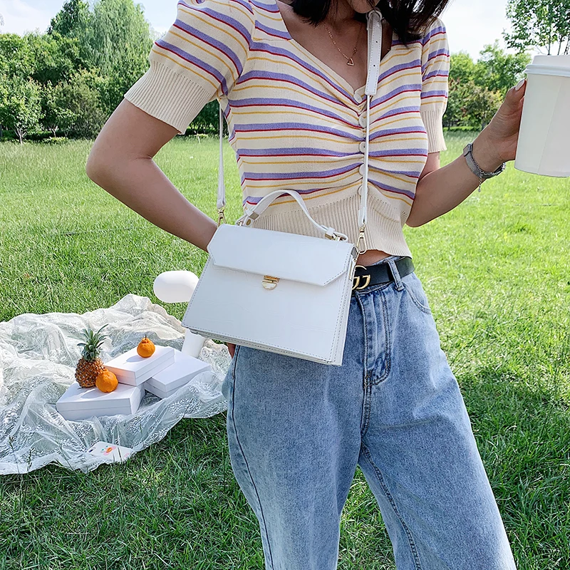 AXUKES маленькие сумки через плечо из искусственной кожи с каменным узором для