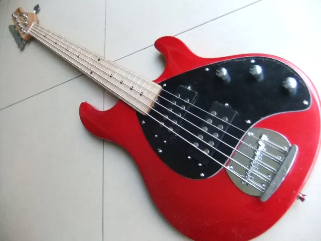 Бесплатная доставка новинка 5 струн электрический бас Musicman высшего качества в Matel