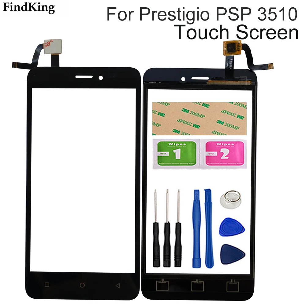 

5'' Phone Touch Screen TouchScreen For Prestigio Wize G3 PSP3510 DUO PSP 3510 Touch Screen Digitizer Panel Sensor Tools Adhesive