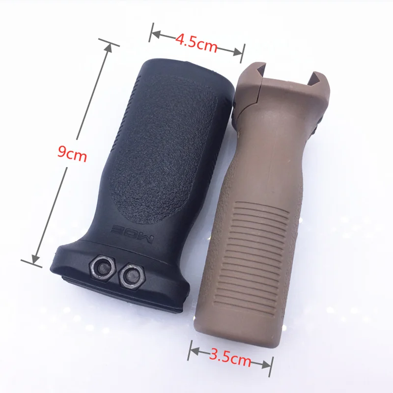 2PCSLight Вес Тактический Airsoft RVG рельс вертикальная рукоятка спереди Грифф вперед