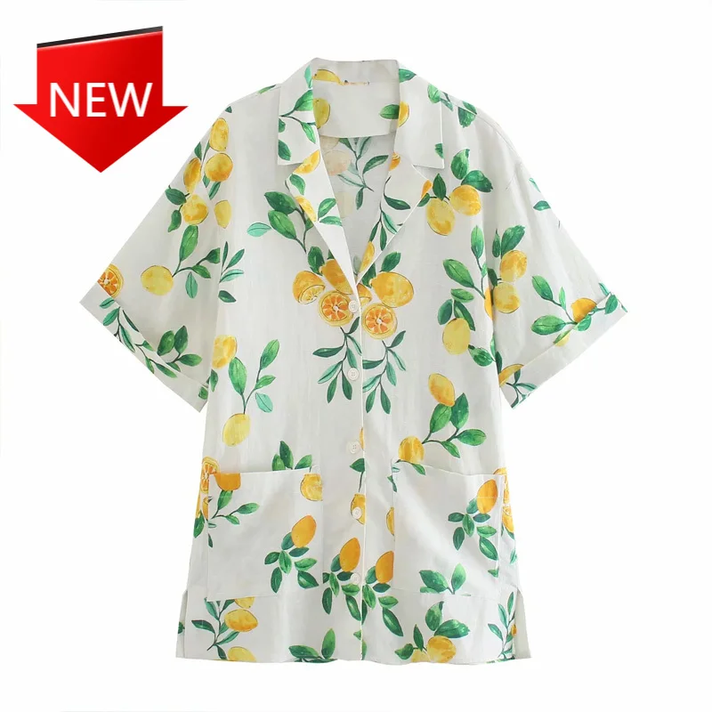 

Свободные мини-платья для женщин, модное Повседневное платье на пуговицах с коротким рукавом, шикарное платье с карманами, лето 2021, женское ...