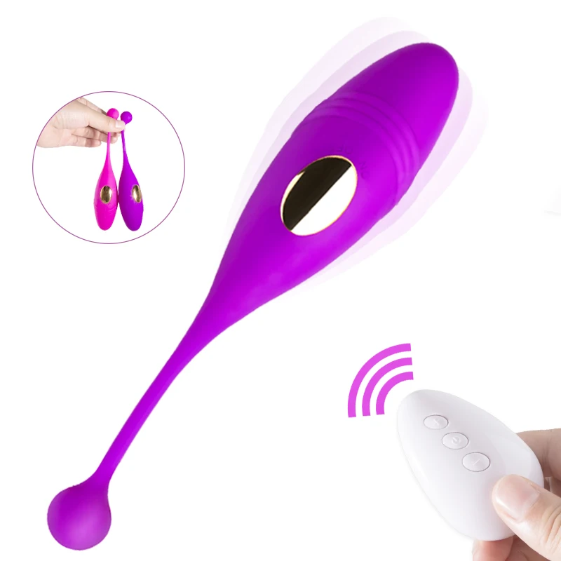 10 скоростей Вибратор для влагалища шарики массажер Стимулятор клитора м Пульт