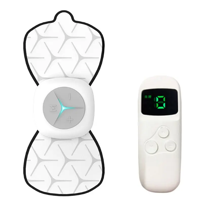 

H7JC Mini Electric USB Massage Pad 6 Modes 15 Strength EMS Tens Full Body Muscle Relaxing Massager Pain Relief Muscle Stimulator