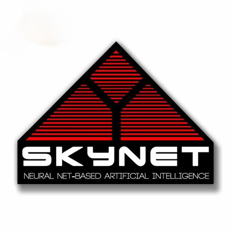 

For Skynet Terminator Movie Novelty Decal Car Assessoires VAN SUV GTR Decoration Creative Stickers KK13*10cm