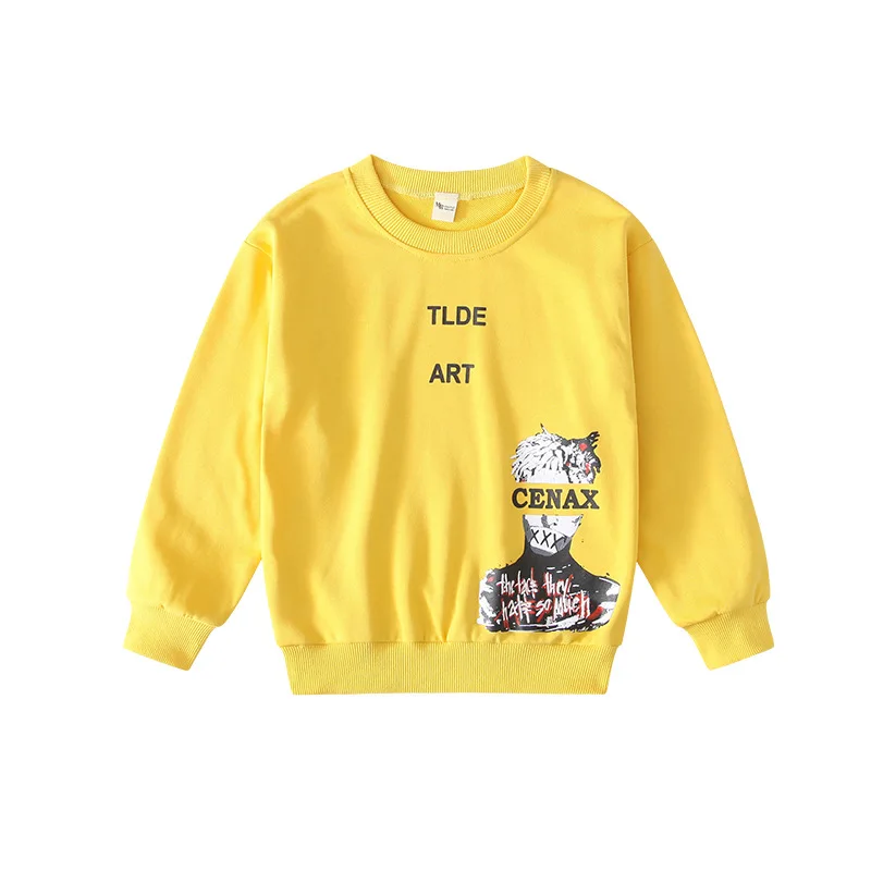 

Printed Spring Autumn Boys Sweatshirts Jacket Coat KidsOutwear Teenager Tops Costume Children Clothes Cotton High Quality