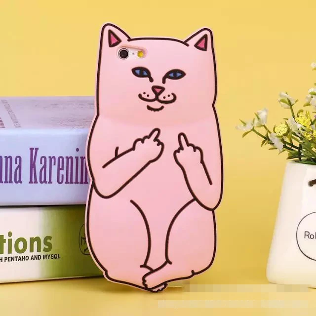 Медовый Мягкий силиконовый чехол в виде животного для iPhone 5 5S SE 6 6s plus защитная