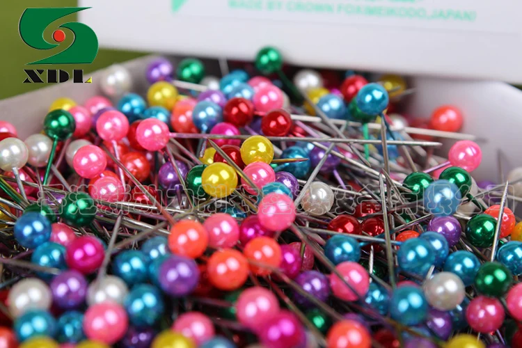 100 шт. Корона лиса Dressmaking разноцветная круглая голова искусственный жемчуг