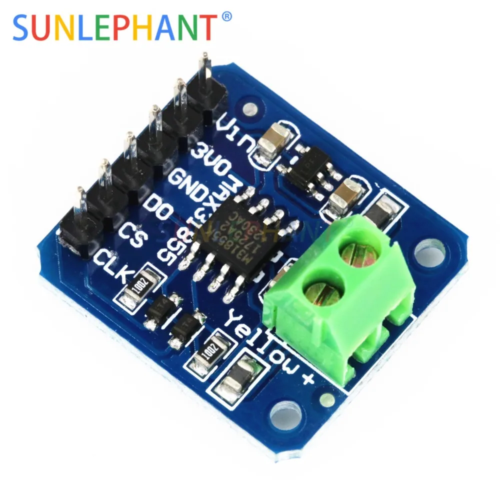 MAX31855 K Тип термопары Плата разъединения Модуль измерения температуры для Arduno Оптовая цена на.