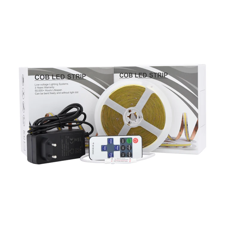 

Хорошее качество 5 м/рулон светодиодная полоса освещения Dc12V высокая плотность Fob светодиодная полоса с управлением