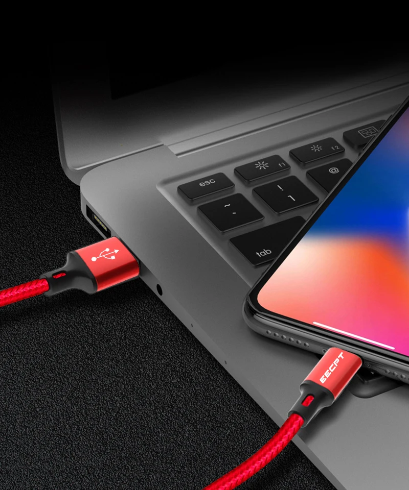 EECPT кабель usb type-C, 3 А, кабель для быстрой зарядки и передачи данных, кабель USB C для зарядки телефона, кабель type-C для samsung S9, huawei, Xiaomi, Oneplus 6T