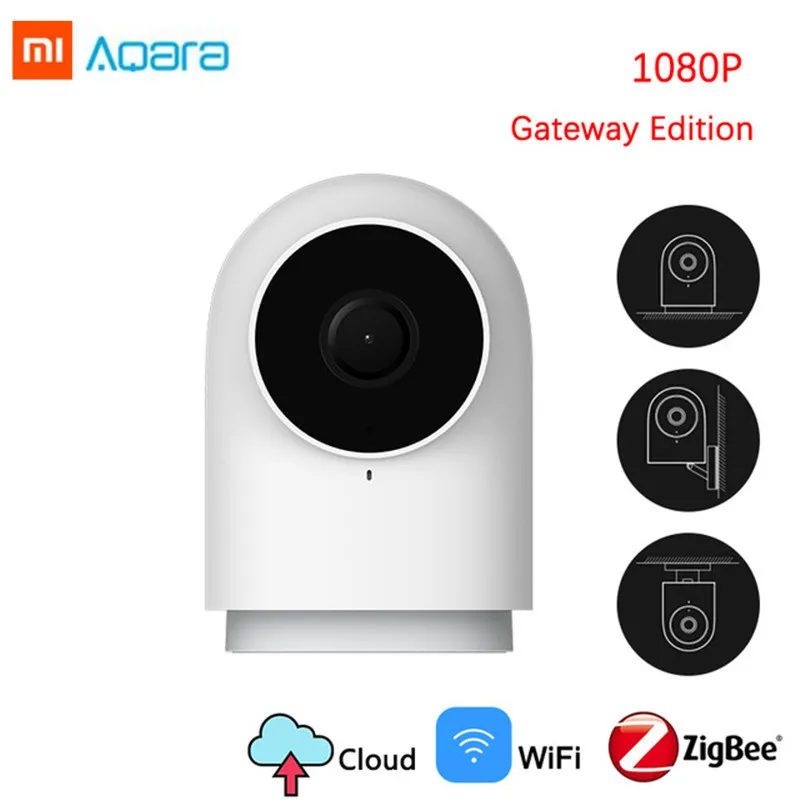 Oiginal Xiaomi Aqara смарт-камера G2 1080P шлюз издание Zigbee связь смарт-устройств IP Wifi