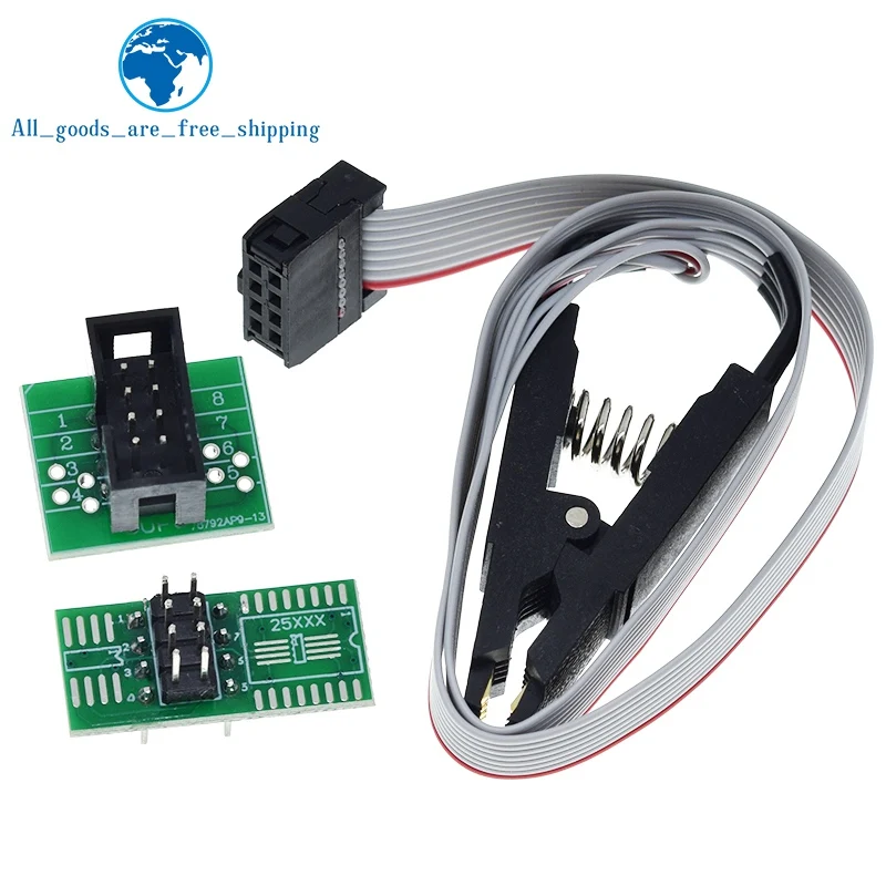 Зажим высокого качества SOIC8 SOP8 для программирования EEPROM 93CXX/25CXX/24CXX Встроенный