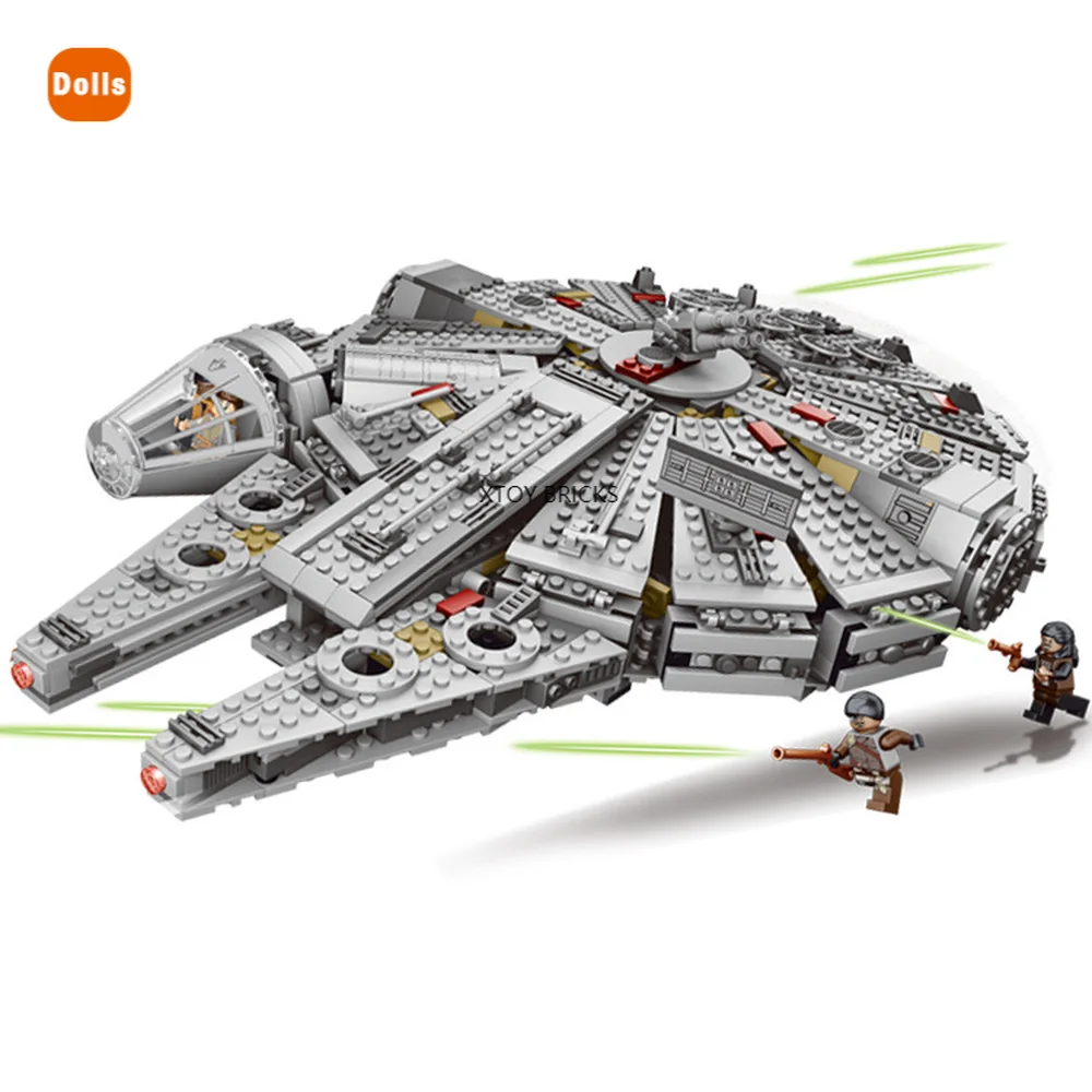 

Строительные блоки корабля Falcon 1381pcs-79211