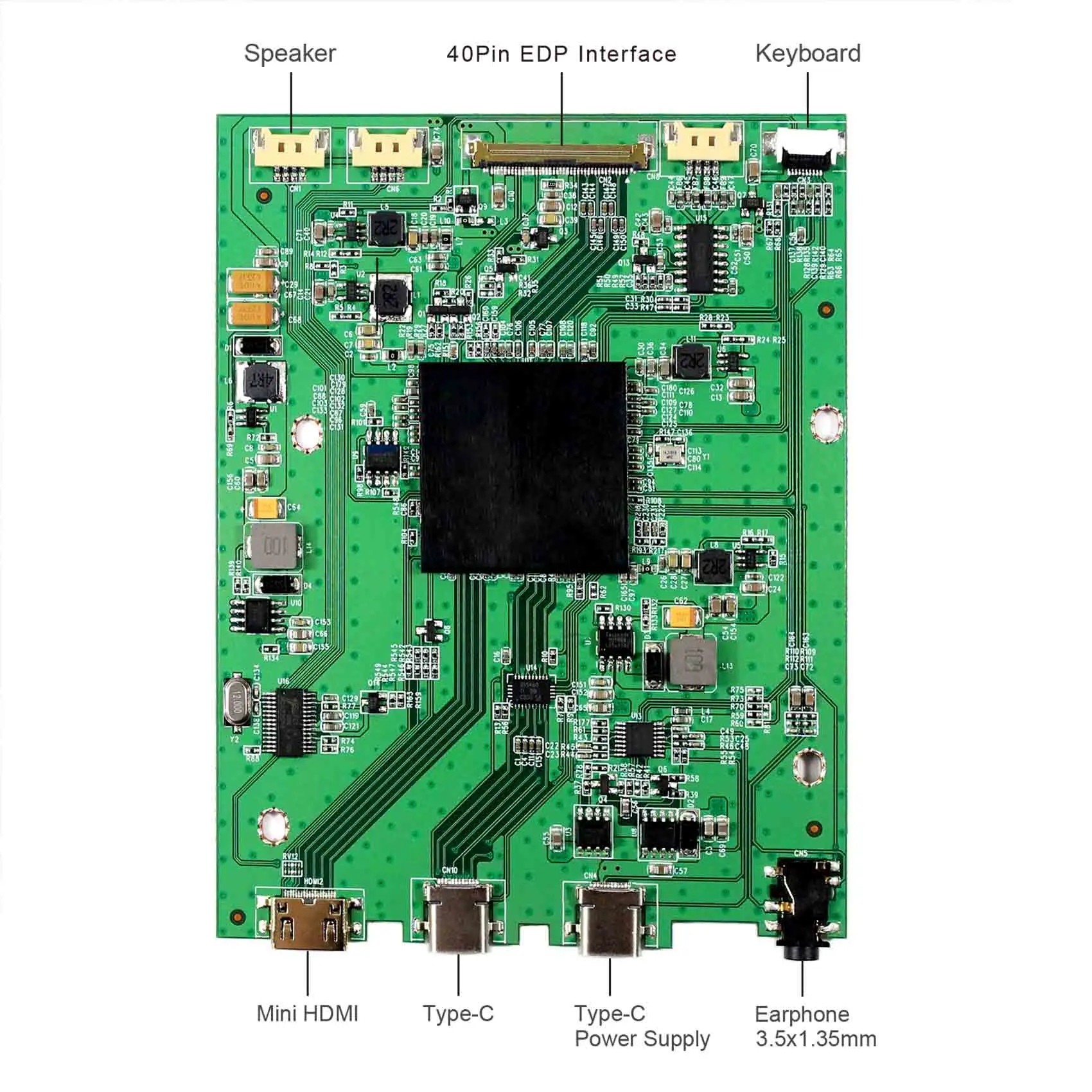 18.4inch 3840x2160 4K LCD Screen NV184QUM-N21 Mini HDMI Type C Controller board | Электроника