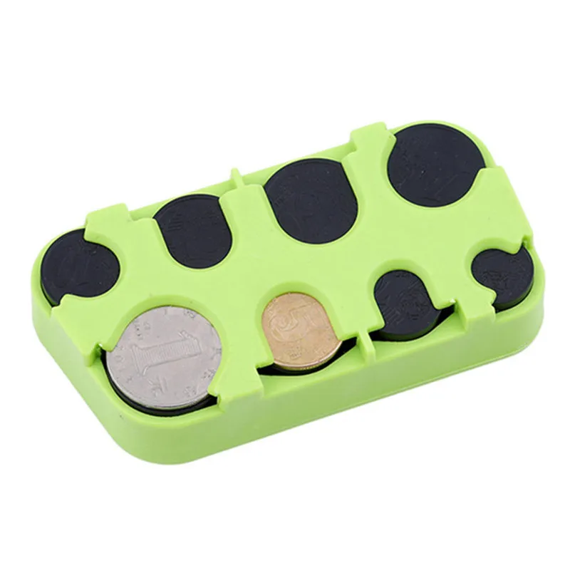 US Dollar Euro Coin Dispenser Plastic Euro Coin Holder Money Boxes Storage Boxes Portable Coin Organizer Collecting Tools images - 6