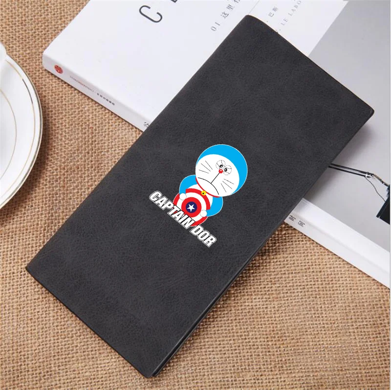 

Длинный кошелек с мультипликационным рисунком, кошелек в стиле аниме Дораэмон, мужской кошелек для студентов, мужской кошелек для мужчин, д...