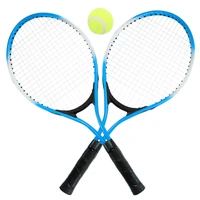 high quality 2pcs kids tennis racket training racket with 1 tennis ball and cover bag for kids youth childrens tennis rackets