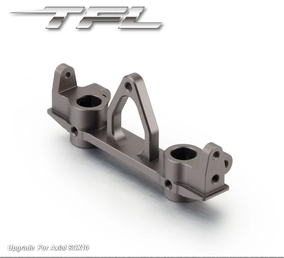 

TFL RC Car accessories 1/10 AXIAL SCX10 Rock Crawler Rear Bumper Parts Upgraded Aluminium TH01869-SMT6