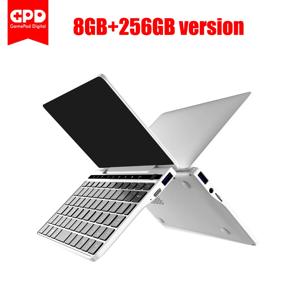 GPD Pocket 2 8GB 256GB 7 дюймов сенсорный экран GPD Pocket2 Мини ПК карманный ноутбук процессор Intel Celeron 3965Y Windows 10 система