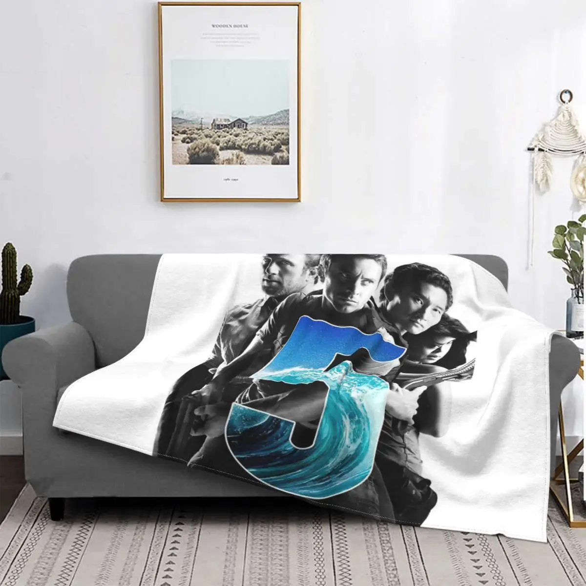 

Manta a cuadros para cama, colcha de playa, de verano, 5-0